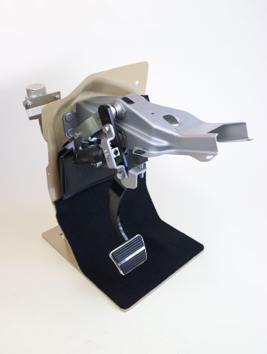 MDL Stealth Series Hydraulic Clutch Master Kit, 64-67 Chevelle, Silver Reservoir